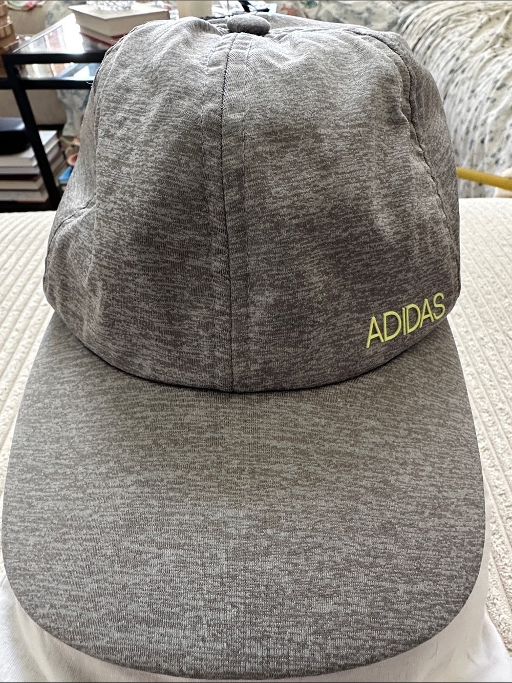 Adidas Climalite Adult Heather Gray Adjustable Strap-back Cap
